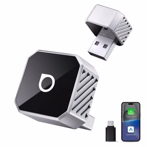 Belaidis CarPlay/Android Auto adapteris Ottocast Mini Cube juodas