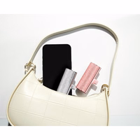 VEGER išorinė baterija 5000 mAh su įmontuotu jungtimi Type C PD QC3.0 2,4A 12W PlugOn (W0573) violetinė