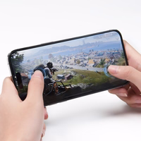 Tel Protect Full Glue 6D matinis Samsung Galaxy S24 Ultra juodas (su pirštų atspaudų atrakinimu)