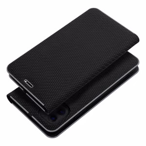 Чехол-книжка для iPhone 7 / 8 / SE 2020 / SE 2022 Luna Book Carbon чёрный