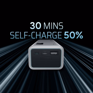 Cuktech P+Series No. 15 išorinė baterija 150W 20000mAh pilka
