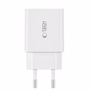 Tech-Protect C35W 2x USB-C PD 35W įkroviklis su USB-C / USB-C kabeliu - baltas