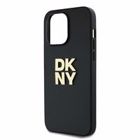 DKNY Dėklas telefonui su dirželiu ir logotipu iPhone 14 Pro Max - juodas