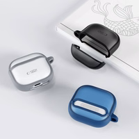 Tech-Protect Slim Hook dėklas AirPods 4 - pilkas
