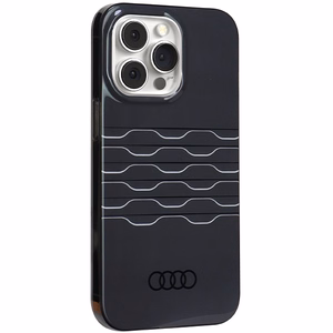 Audi IML Magnetinis dėklas telefonui iPhone 13 Pro / 13 - juodas