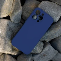 Silicon case for iPhone 17 Pro Max 6,9" blue atlantic