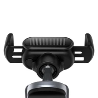 Elektrinis automobilio laikiklis su saulės baterija Tesla Model 3 / Y Baseus T-Space - juodas