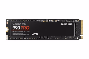 Samsung 990 PRO 4 TB M.2 PCI Express 4.0 NVMe V-NAND MLC