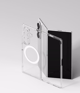 Ringke Fusion Magnetic MagSafe dėklas Samsung Galaxy Z Fold 8 Ultra, skaidrus