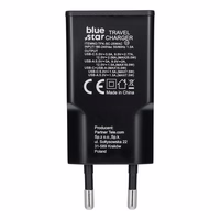 Įkroviklis Blue Star (TFK-SC-25WAC) (1xUSB; 1xUSB-C) 3A (25W) juodas