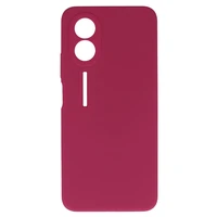 Silicone Lite dėklas telefonui Oppo A38 4G bordo spalvos