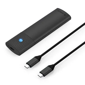 Orico PWM2-G2 M.2 NVME USB-C 10Gb/s diskų įrenginys - juodas