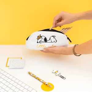 Snoopy Lazy Days pliušinis penalas