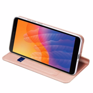DUX DUCIS Skin Pro Knygelės tipo dėklas telefonui Huawei Y5p rožinė