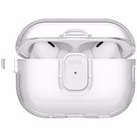 Uniq Glase Pro deklas AirPods Pro 3 Lock deklas - skaidrus