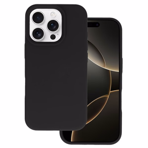 Tel Protect silikoninis dėklas telefonui Iphone 16 Pro Max juodas