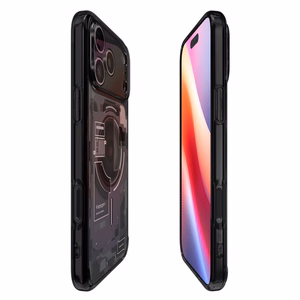 Spigen Ultra Hybrid Magnetinis dėklas telefonui iPhone 17 Pro Zero One - juodas