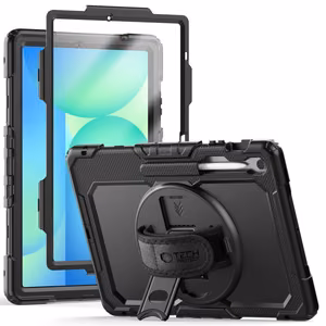 Tech-Protect Solid Case for Samsung Galaxy Tab S10 FE+ - Black
