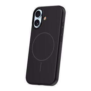 Silikoninis Thin Mag dėklas for iPhone 17 6,3" juodas