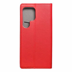 SMART CASE Knyga SAMSUNG S24 Ultra raudona