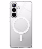 Ringke Fusion Magnetic MagSafe Dėklas for Samsung Galaxy S26 - skaidrus