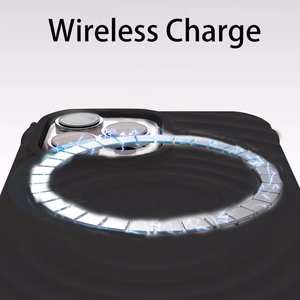 Tel Protect Wave Magnetinis dėklas telefonui Samsung Galaxy S24 Plus juoda