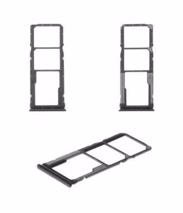 SIM kortelės laikiklis Xiaomi Redmi Note 8/Redmi Note 8 2021 Space Black ORG