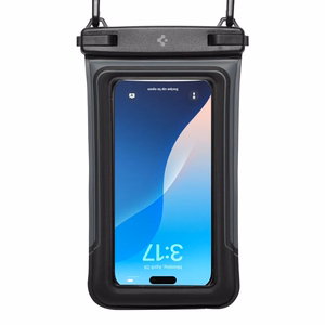 Spigen A611P rinkinys vandeniui atsparus dėklas - matinis juodas