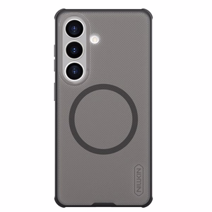 Nillkin Super Frosted Shield Pro Magnetic Dėklas suderinamas su MagSafe for Samsung Galaxy S26 - Translucent juodas