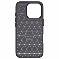 Beline Carbon Armor dėklas iPhone 16 Pro Max 6.9" juodas