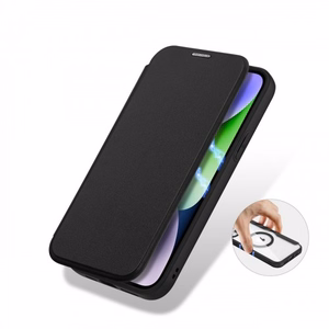 Dux Ducis Skin X Pro dėklas su magnetiniu žiedu / stovu Samsung S24 - juodas