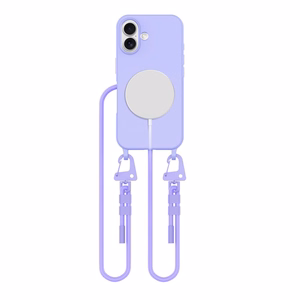 Tech-Protect MagNecklace MagSafe dėklas iPhone 16 - violetinis