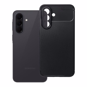 Dėklas "Samsung A37 5G Carbon Premium" juodos spalvos