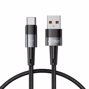 Tech-Protect UltraBoost кабель USB-C USB-A 66W 6A 0.25м - серый