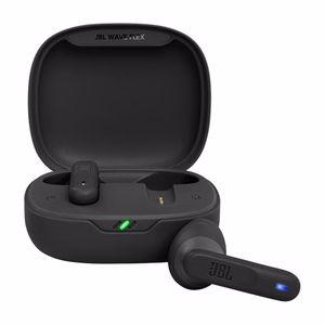 Belaidės ausinės JBL Wave Flex JBLWFLEXBLK juodos spalvos