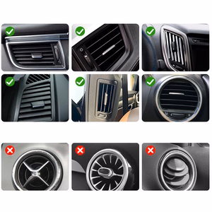 Automobilinis telefono laikiklis Joyroom JR-ZS392 (air vent) juodas