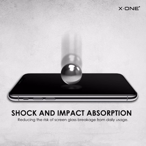 X-ONE Full Cover Extra Strong Matte - for iPhone 12 Pro Max tempered glass 9H