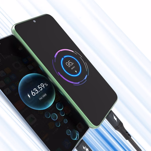 Dudao L3F 2in1 kabelis 100W 1.2m 2 x USB-C - juodas