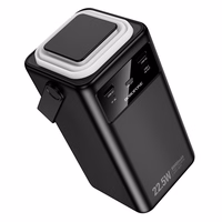 Išorinė baterija Power Bank Borofone BJ65B 22.5W 80000mAh juoda