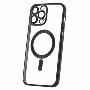 Color Chrome Magnetinis dėklas telefonui iPhone 13 Pro Max 6,7" juodas