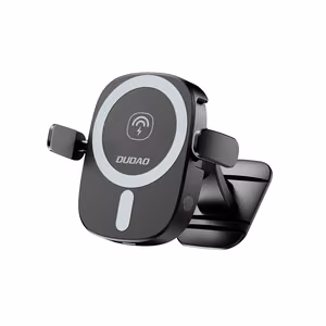 Dudao FW11 Car Phone Holder with 15W Inductive Charger for Air Vent/Cockpit - Black