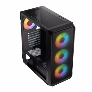 Logic PORTOS ARGB MINIDI USB 3.0 dėklas juodas