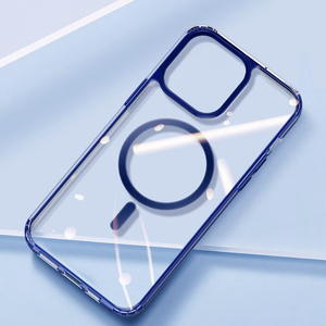 Dux Ducis Clin2 dėklas iPhone 14 Plus magnetinis MagSafe dėklas mėlynas
