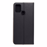 LUNA Book Gold dėklas telefonui SAMSUNG A21s juodas