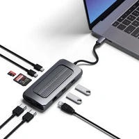 Adapter HUB 8in1 USB C Satechi ST-UCMXAM space pilkas