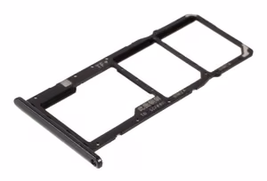 SIM kortelės laikiklis Huawei Y7 2019 Midnight Black ORG