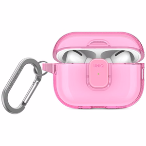 Uniq Glase Pro dėklas AirPods Pro 2 - rožinis