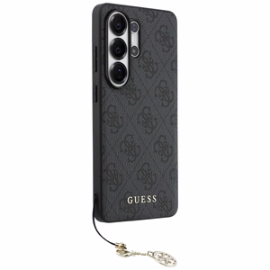 Guess dėklas 4G Classic Logo Charm MagSafe for Samsung Galaxy S26 Ultra juodas
