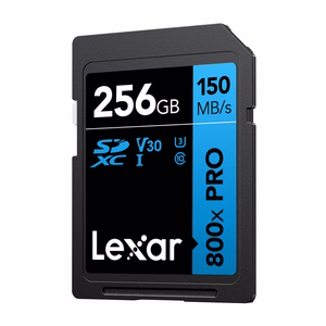 Lexar Professional 800x Pro SDXC 256GB atminties kortelė