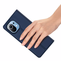 DUX DUCIS Skin Pro knygos tipo dėklas telefonui Xiaomi Mi 11 mėlynas